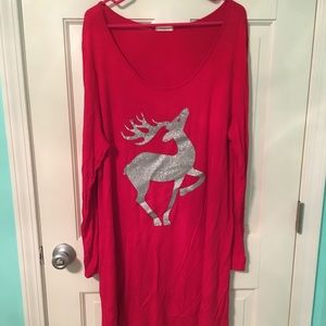 Christmas t-shirt dress
